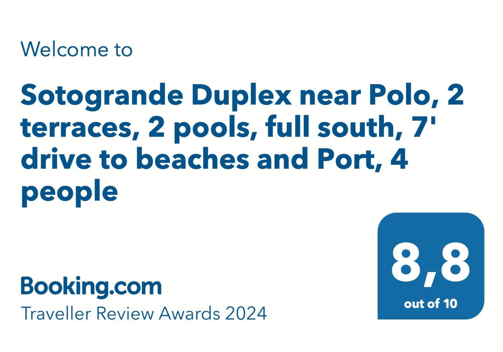 Sotogrande Duplex Near Polo, Best Pool View, 2 Pools, Full South, 7 Drive To Beaches And Port Exterior foto
